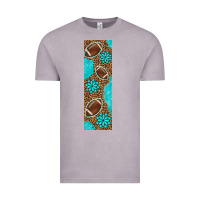 Vintage Zinc american football with leopard pen wraps Vintage Tee - BundleAndBundleShop