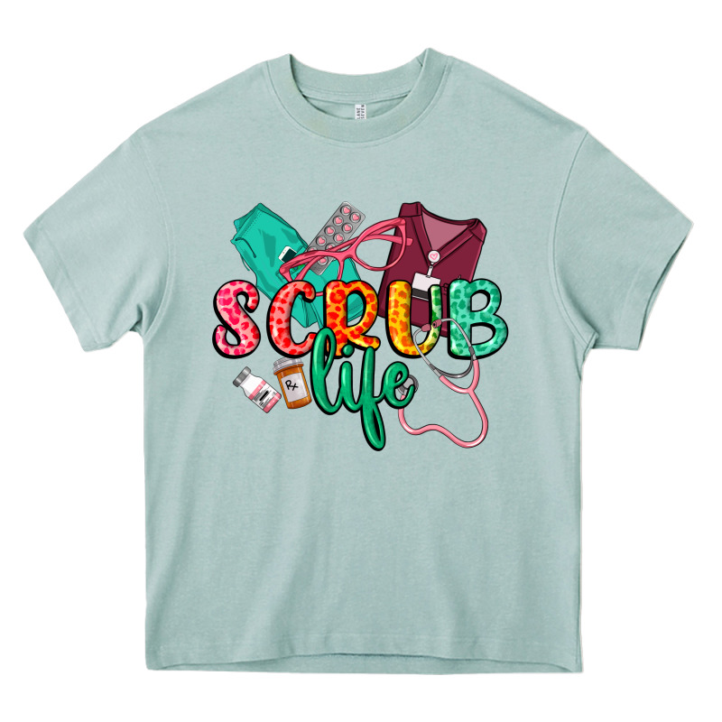 Scrub Life Heavy Core Tee by CowGirlArtShop | Teevron