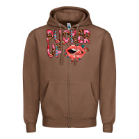 Chestnut pucker up Zipper Hoodie - JahusDesignShop