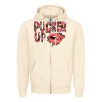 Sandshell pucker up Zipper Hoodie - JahusDesignShop