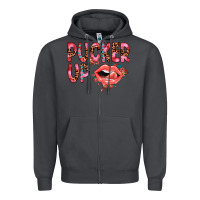 Smoke pucker up Zipper Hoodie - JahusDesignShop