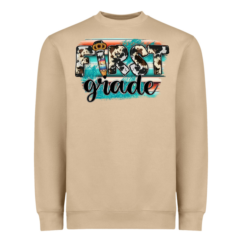 First Grade Heavyweight Sweatshirt by JahusDesignShop | Teevron