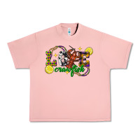 Salmon mardi gras love crawfish Urban Heavy Tee - FaDigitalArtStudio
