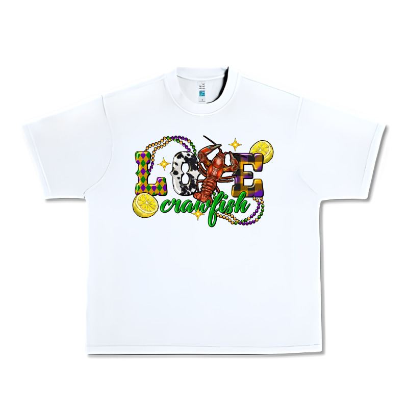 Mardi Gras Love Crawfish Urban Heavy Tee by FaDigitalArtStudio | Teevron