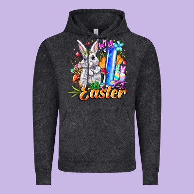 My Easter Vintage Hoodie Designed By Cowhidedigitalart