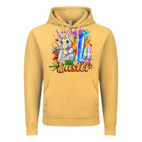 Vintage Mustard MY easter Vintage Hoodie - CowhideDigitalArt