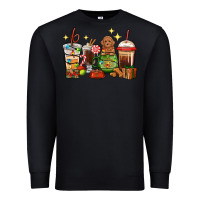 Black Christmas coffee cups with Poodle Premium Sweatshirt - RanaPortraitStore