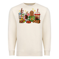 Christmas Coffee Cups With Poodle Premium Sweatshirt | Teevron