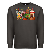 Smoke Christmas coffee cups with Poodle Premium Sweatshirt - RanaPortraitStore