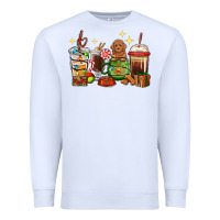 White Christmas coffee cups with Poodle Premium Sweatshirt - RanaPortraitStore