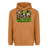 Meerkat St patrick's day heifers Heavyweight Hoodie - RanaPortraitStore
