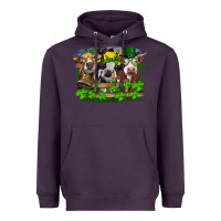 Plum St patrick's day heifers Heavyweight Hoodie - RanaPortraitStore