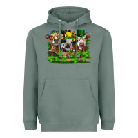 Sage St patrick's day heifers Heavyweight Hoodie - RanaPortraitStore