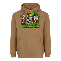Toasted Coconut St patrick's day heifers Heavyweight Hoodie - RanaPortraitStore