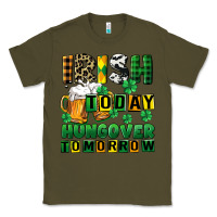 Army Green Irish today hungover tomorrow Classic Tee - CowGirlArtShop
