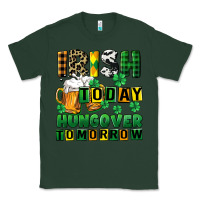 Sports Green Irish today hungover tomorrow Classic Tee - CowGirlArtShop