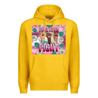 Lemon Breast Cancer Together Fight Premium Hoodie - Artiststas