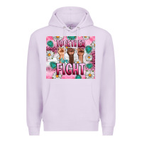 Lilac Breast Cancer Together Fight Premium Hoodie - Artiststas
