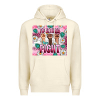Sandshell Breast Cancer Together Fight Premium Hoodie - Artiststas