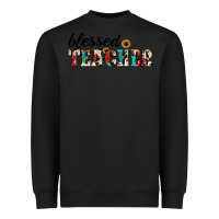 Black blessed teacher Heavyweight Sweatshirt - JahusDesignShop