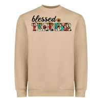 Mushroom blessed teacher Heavyweight Sweatshirt - JahusDesignShop