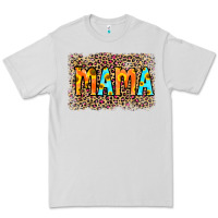 Dove Grey Leopard Sunflower Mama Premium Tee - RanaPortraitStore