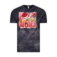 Cloud Black love you more Vintage Tee - FaDigitalArtStudio