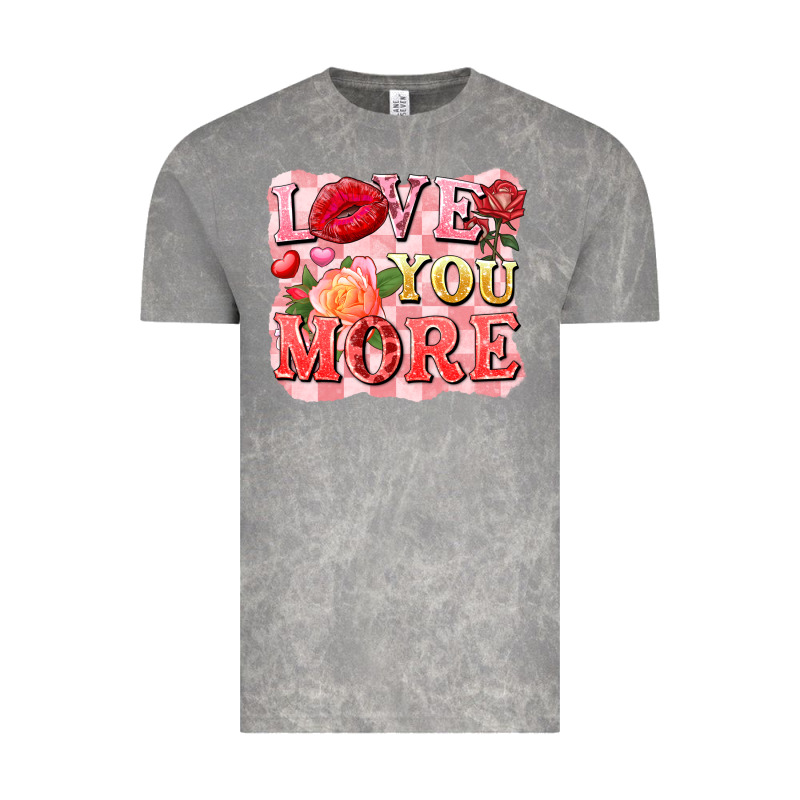 Love You More Vintage Tee by FaDigitalArtStudio | Teevron