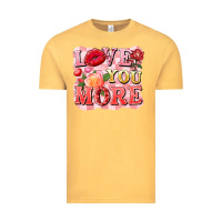 Vintage Mustard love you more Vintage Tee - FaDigitalArtStudio