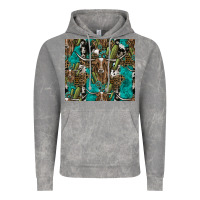 Cloud Rock Longhorn Pattern Vintage Hoodie - CowhideDigitalArt
