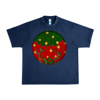 Navy christmas Urban Heavy Tee - BundleAndBundleShop
