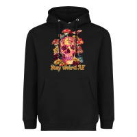 Black stay weird af Heavyweight Hoodie - RanaPortraitStore