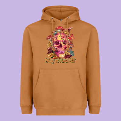 Stay Weird Af Heavyweight Hoodie Designed By Ranaportraitstore