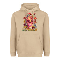 Mushroom stay weird af Heavyweight Hoodie - RanaPortraitStore