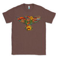Chestnut thunderbird  wild soul with sunflower serape aztec Classic Tee - Artiststas