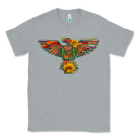 Heather Grey thunderbird  wild soul with sunflower serape aztec Classic Tee - Artiststas