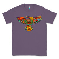 Lavender thunderbird  wild soul with sunflower serape aztec Classic Tee - Artiststas