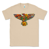Mushroom thunderbird  wild soul with sunflower serape aztec Classic Tee - Artiststas