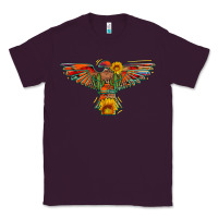 Thunderbird  Wild Soul With Sunflower Serape Aztec Classic Tee | Teevron