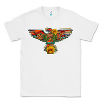 White thunderbird  wild soul with sunflower serape aztec Classic Tee - Artiststas