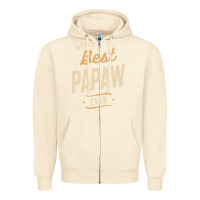 Sandshell Mens Best Papaw Ever Funny Dad / Grandpa Zipper Hoodie - DesigneFamous