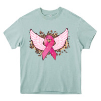 Arona Cancer ribbon angel wings Cancer Awareness Heavy Core Tee - HowdyJamesFarm