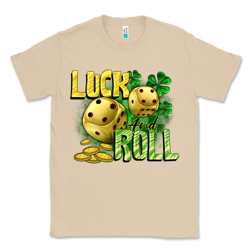 Luck And Roll Classic Tee by CowGirlArtShop | Teevron