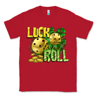 Red Luck and roll Classic Tee - CowGirlArtShop