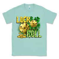 Seafoam Luck and roll Classic Tee - CowGirlArtShop