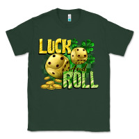Sports Green Luck and roll Classic Tee - CowGirlArtShop