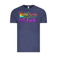 Vintage Denim This is my straight person costume pride LGBTQ Vintage Tee - BundleAndBundleShop