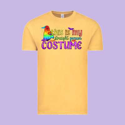 This Is My Straight Person Costume Pride Lgbtq Vintage Tee Designed By Bundleandbundleshop