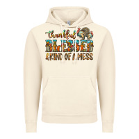 Vintage Artic Thankful Blessed And Kind Of A Mess Vintage Hoodie - CowhideDigitalArt