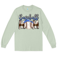 Matcha Baseball Mom Long Sleeve Tee - CowhideDigitalArt